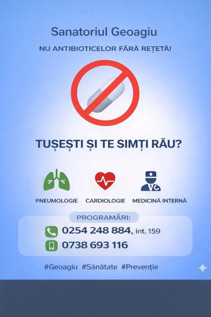 Virozele de toamnă: specialiștii din Geoagiu recomandă consult și recuperare respiratorie